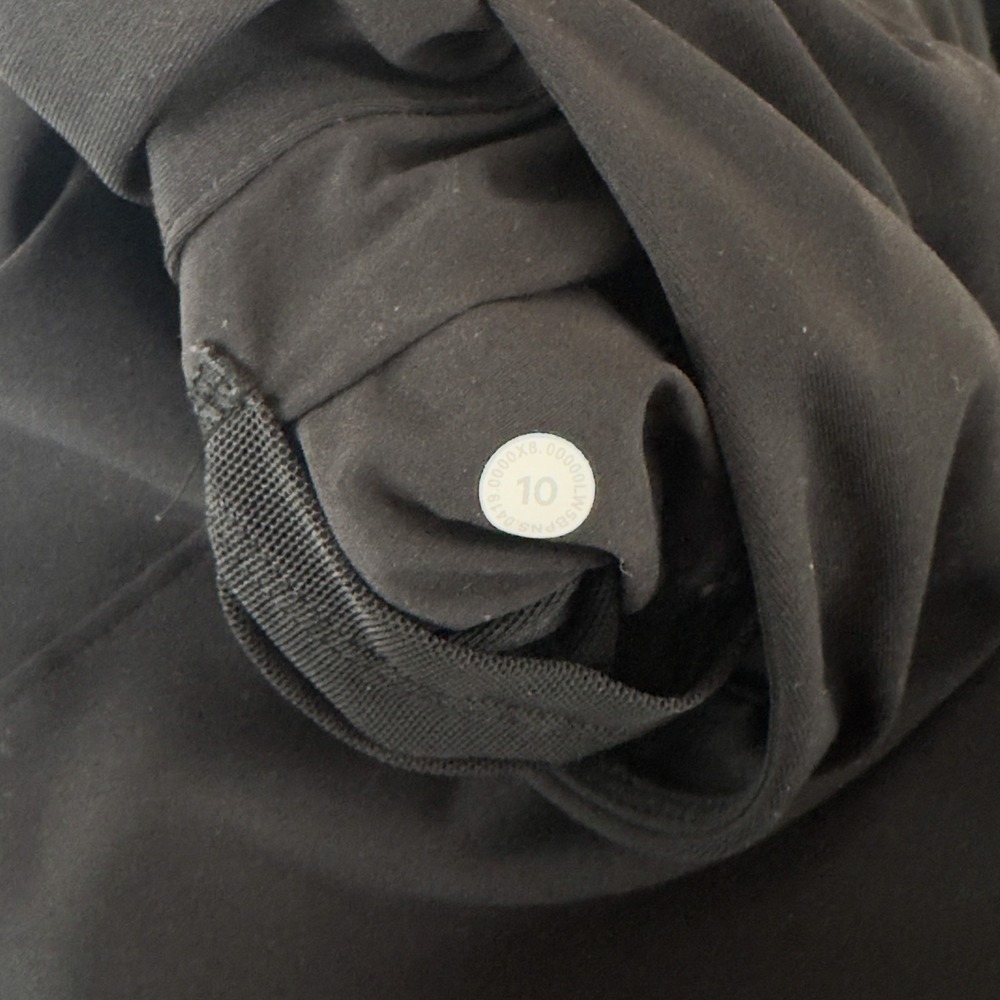 Lululemon On the Fly 7/8 Pant Black Luxtreme 10 - Picture 6 of 6
